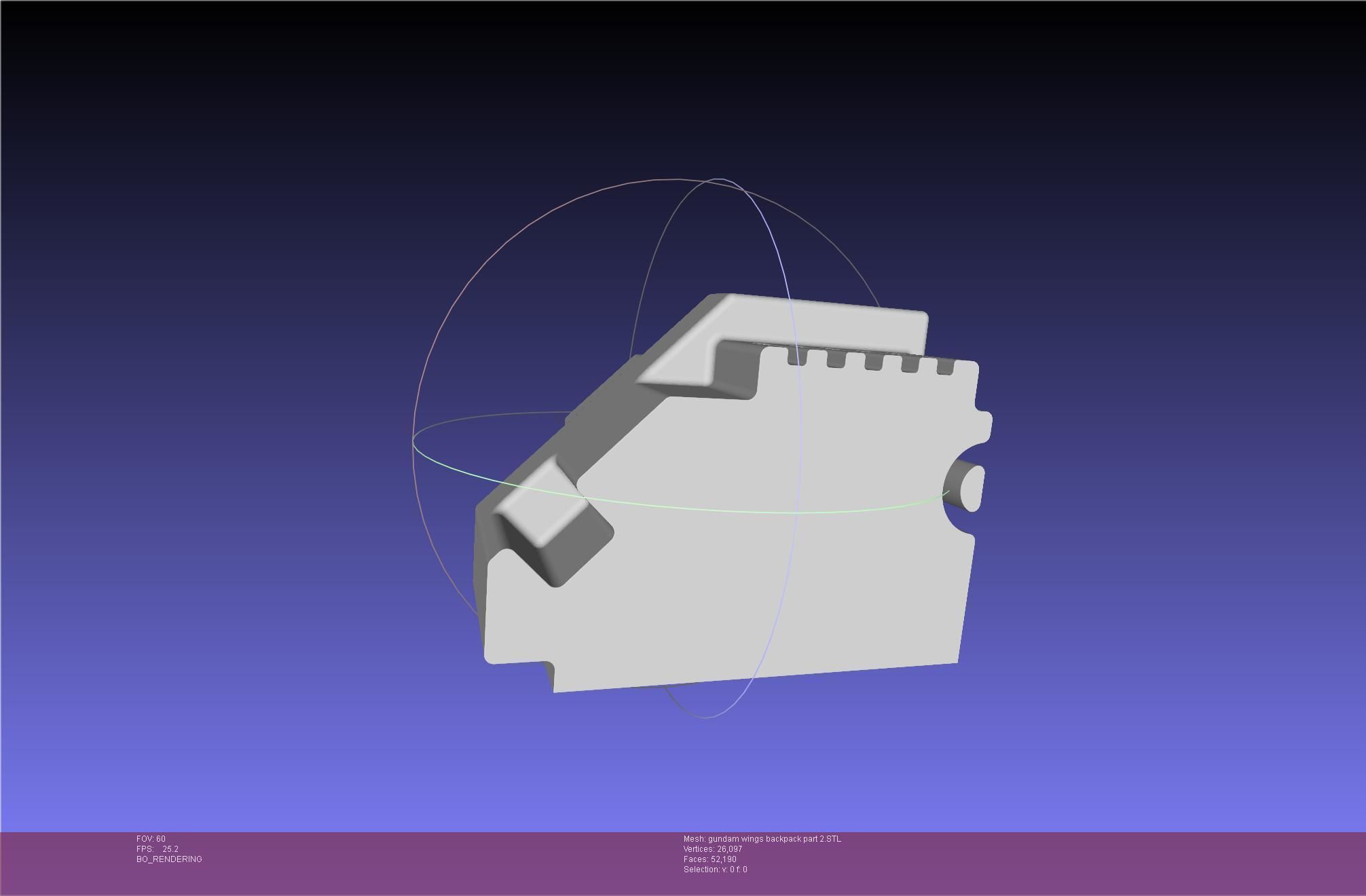 Wing Gundam Backpack Assembly 3D print model_83