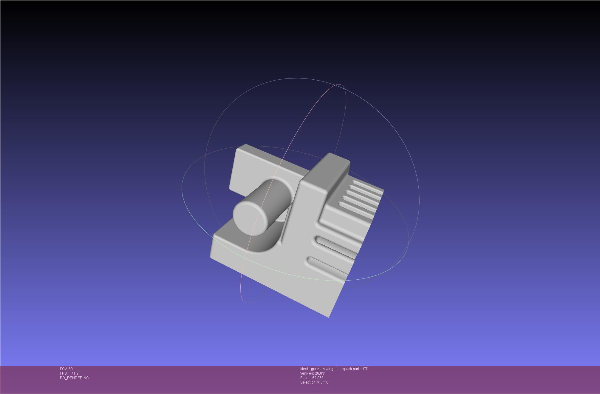 Wing Gundam Backpack Assembly 3D print model_76