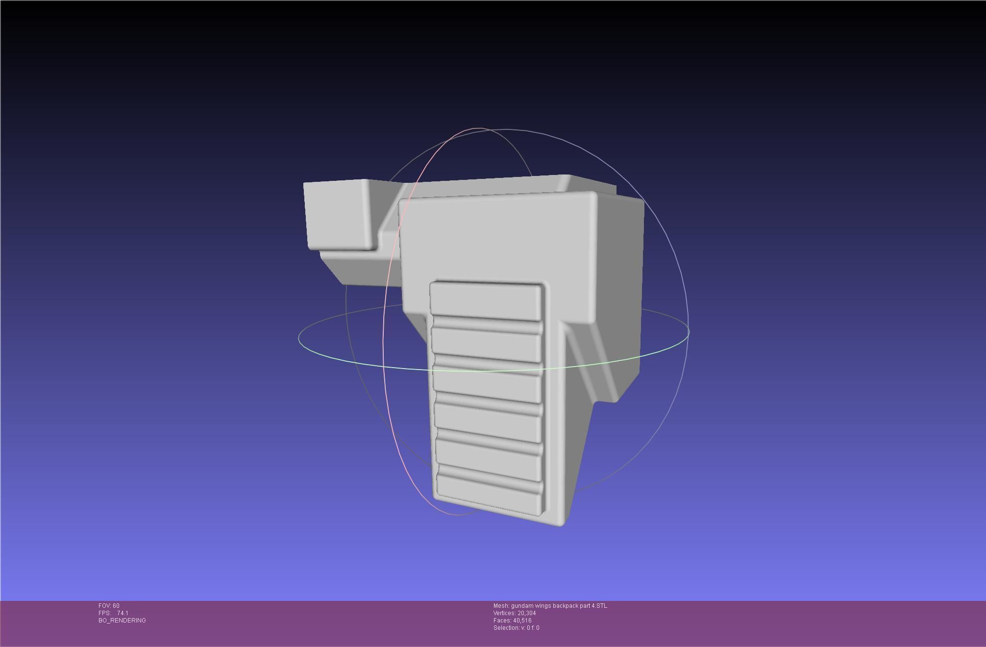 Wing Gundam Backpack Assembly 3D print model_91