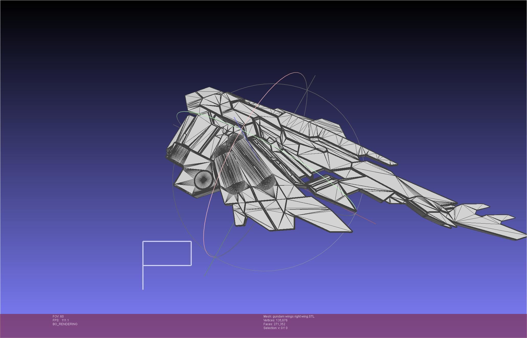 Wing Gundam Backpack Assembly 3D print model_48