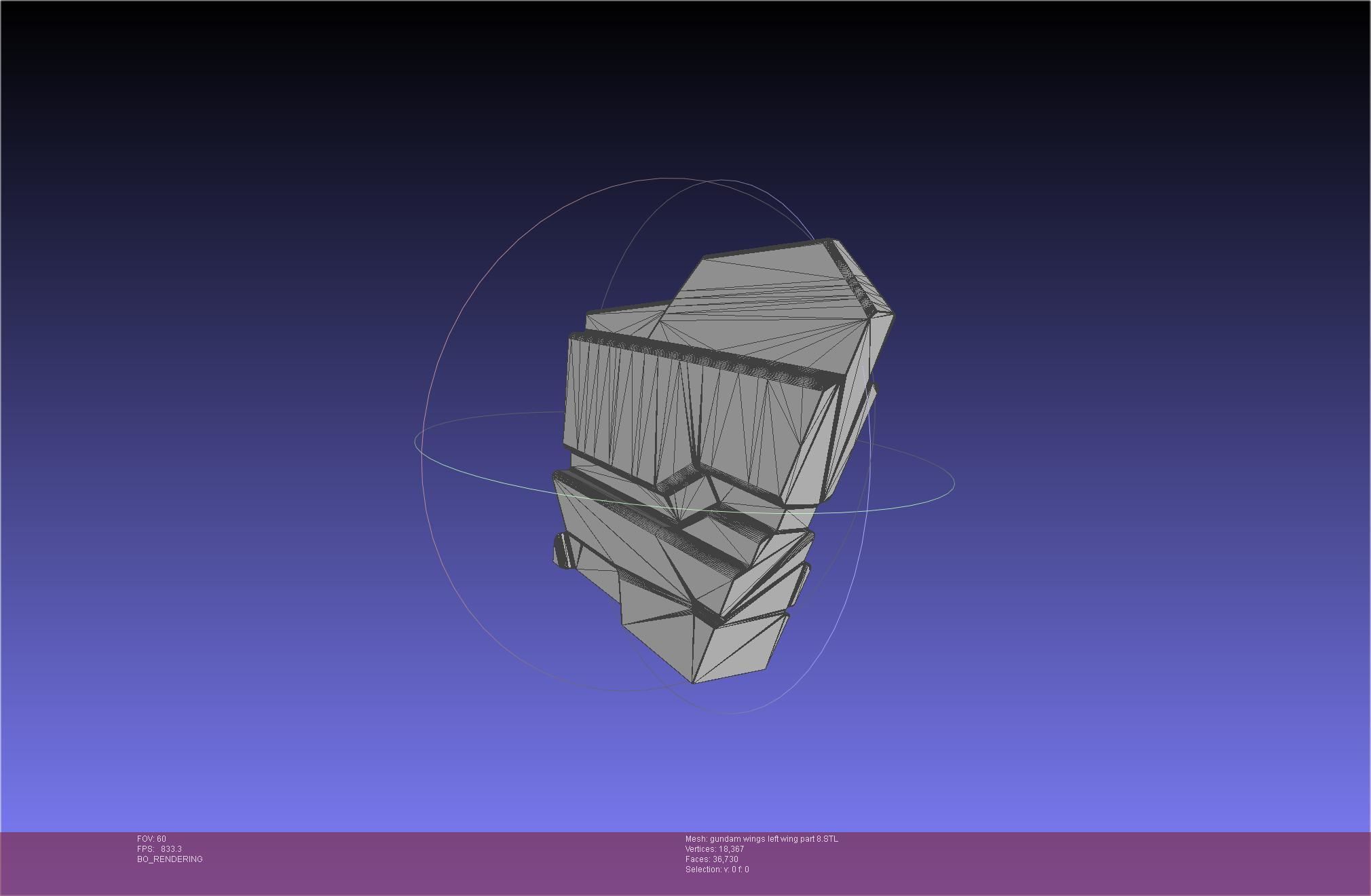 Wing Gundam Backpack Assembly 3D print model_124