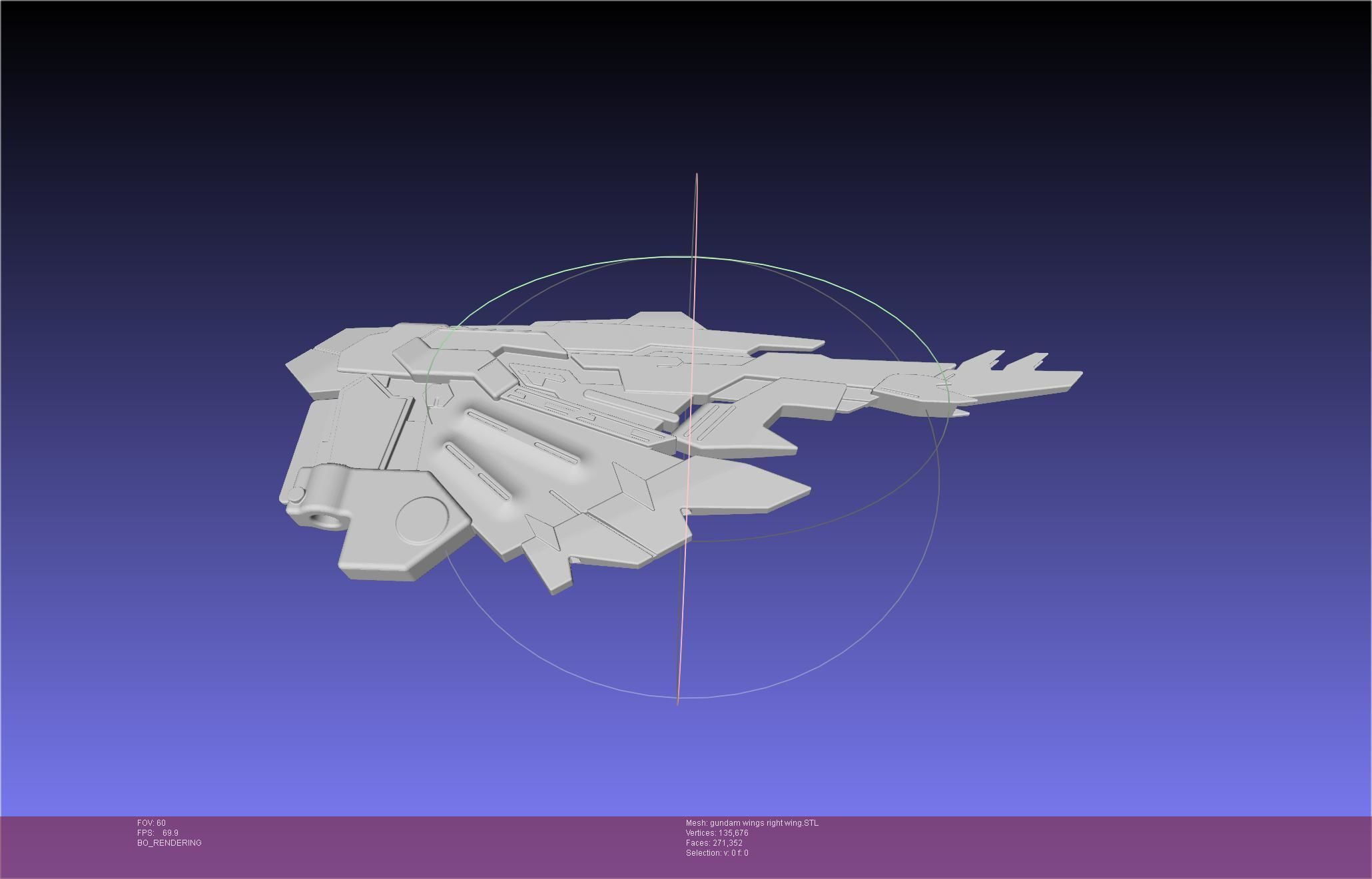 Wing Gundam Backpack Assembly 3D print model_38