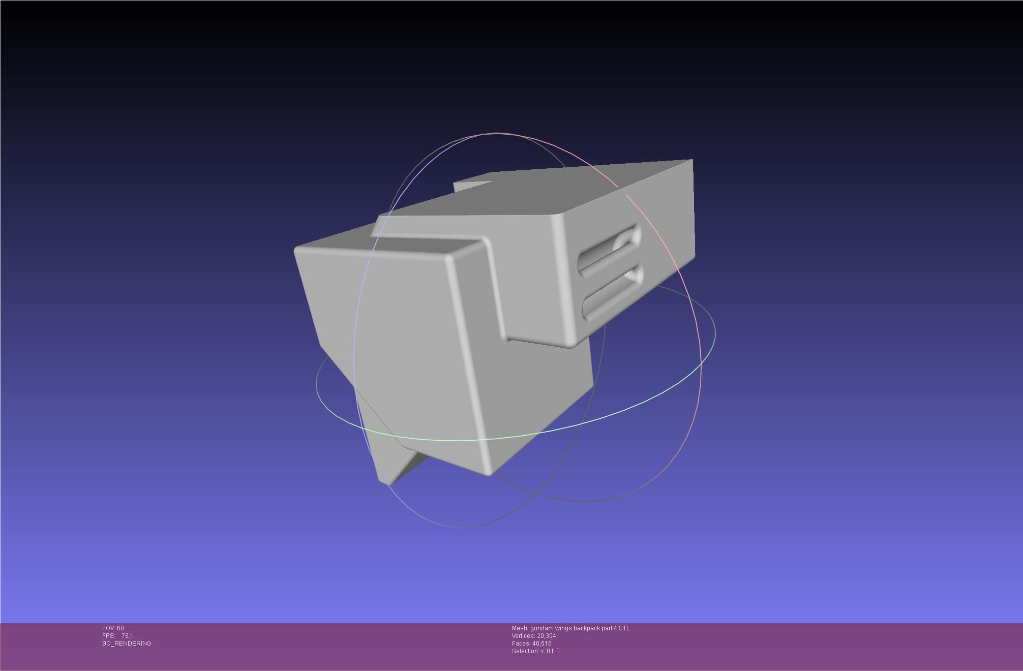 Wing Gundam Backpack Assembly 3D print model_92