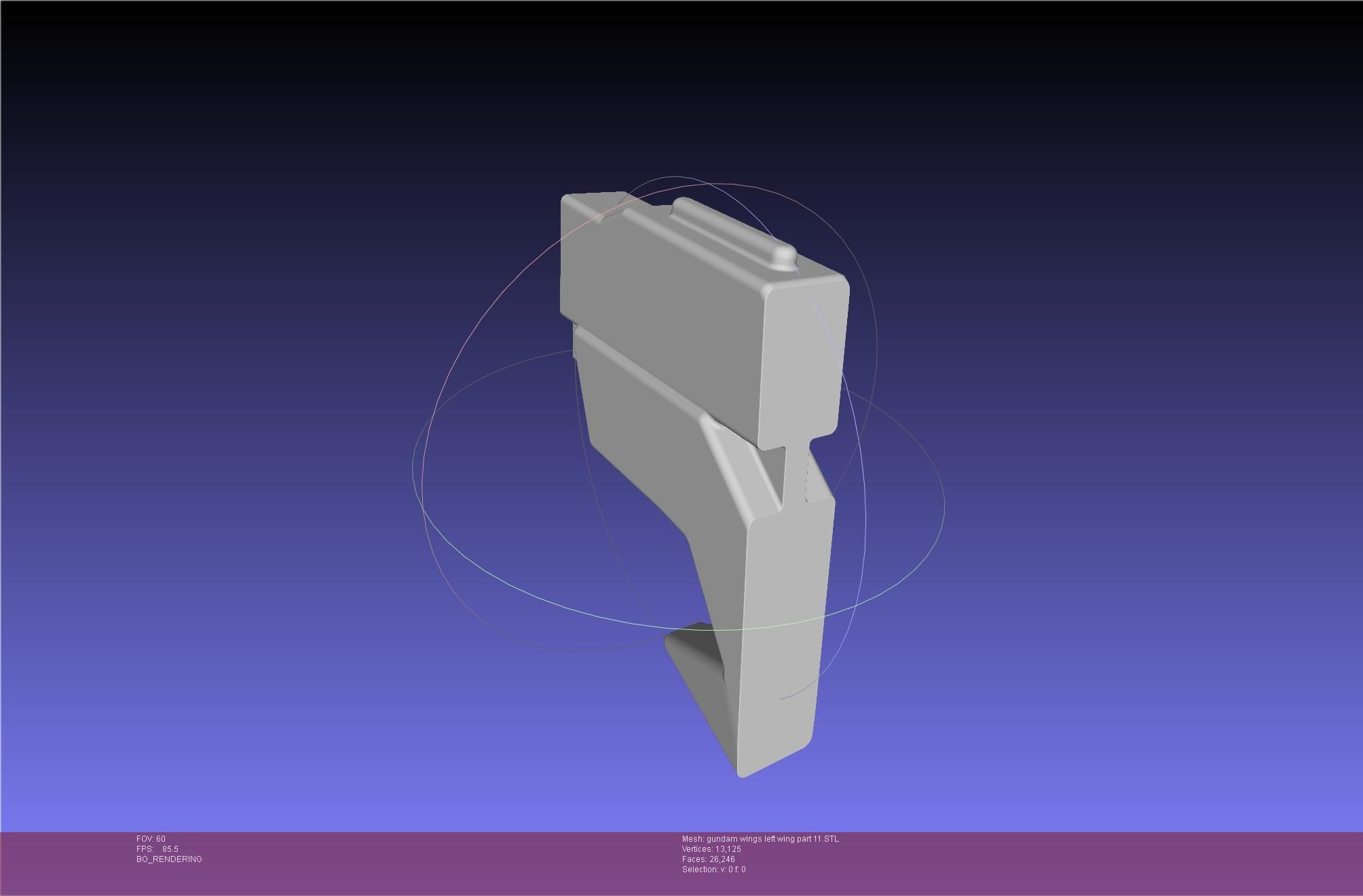 Wing Gundam Backpack Assembly 3D print model_132