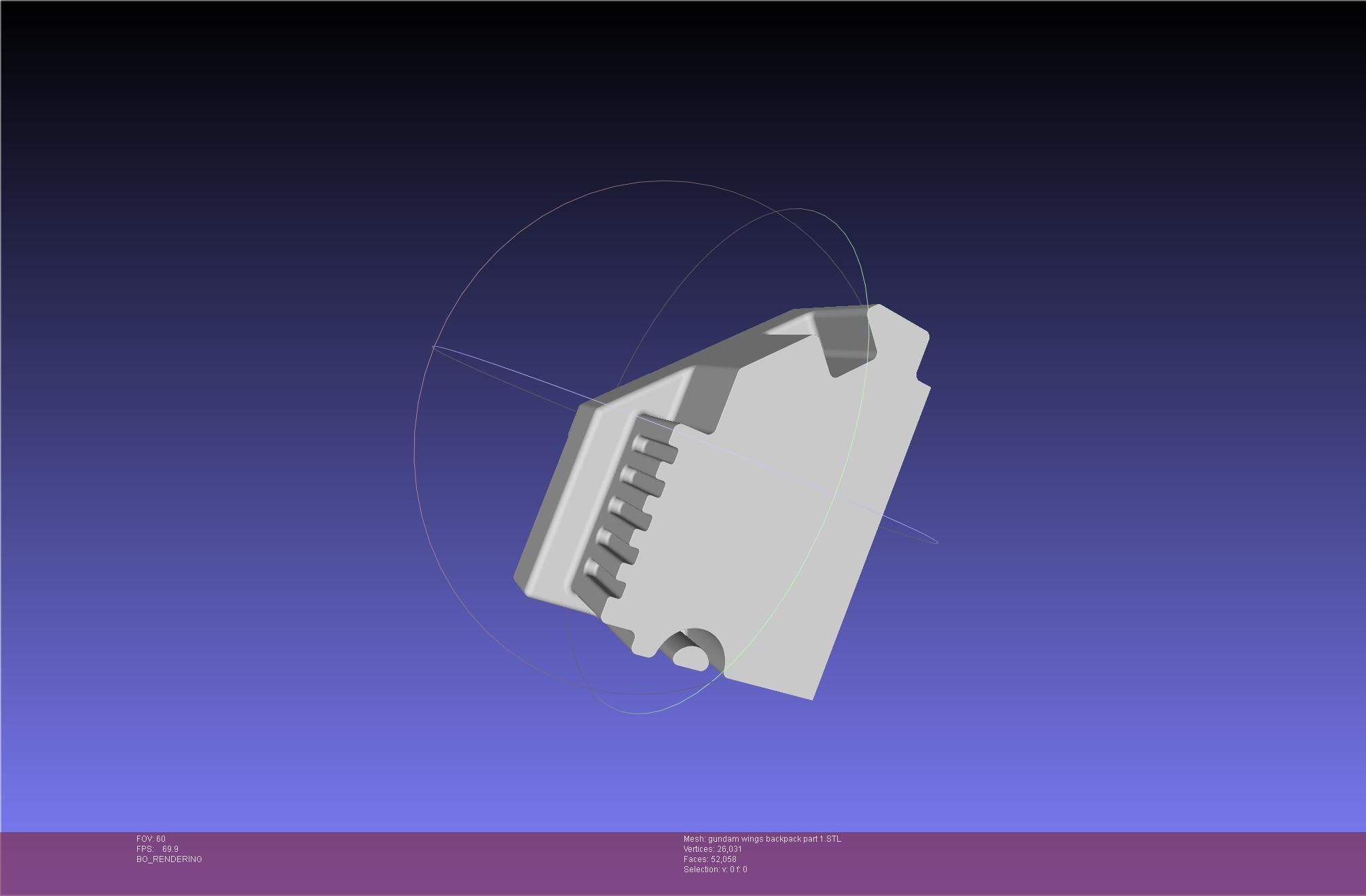 Wing Gundam Backpack Assembly 3D print model_81