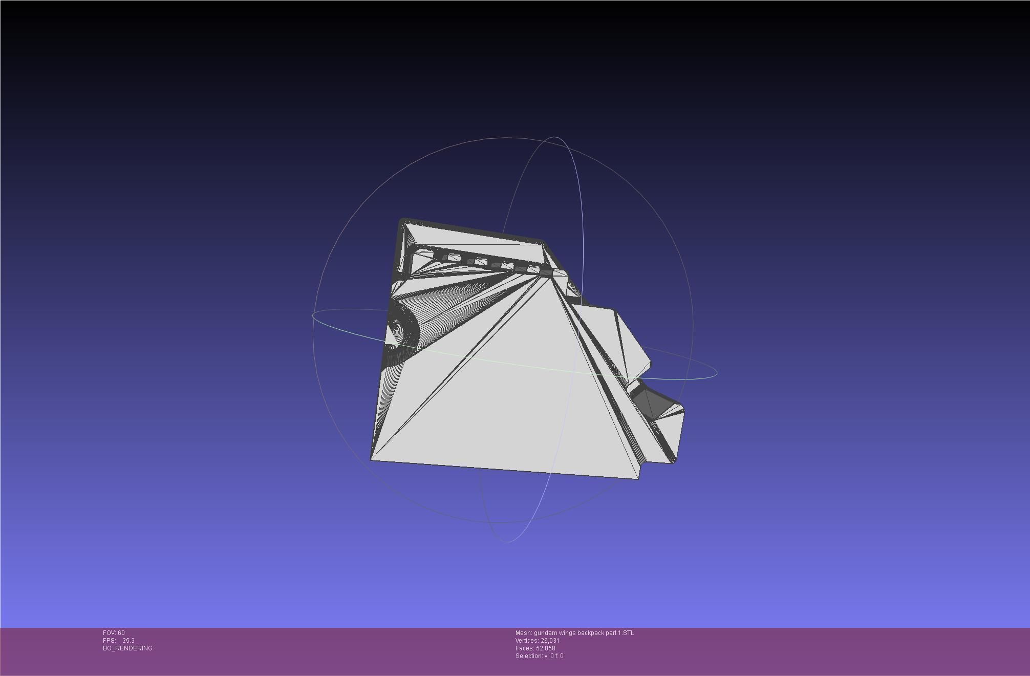 Wing Gundam Backpack Assembly 3D print model_74