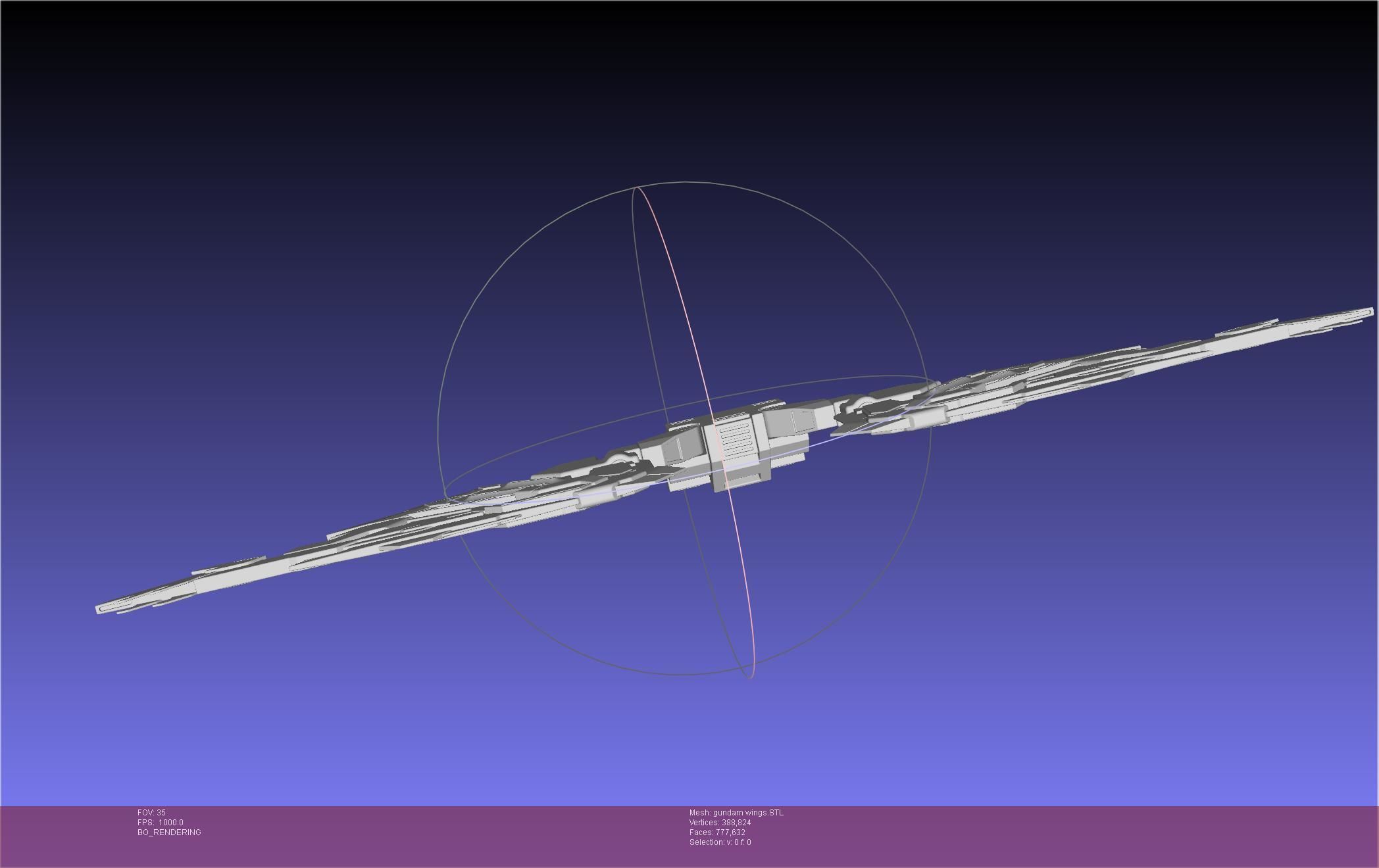 Wing Gundam Backpack Assembly 3D print model_34