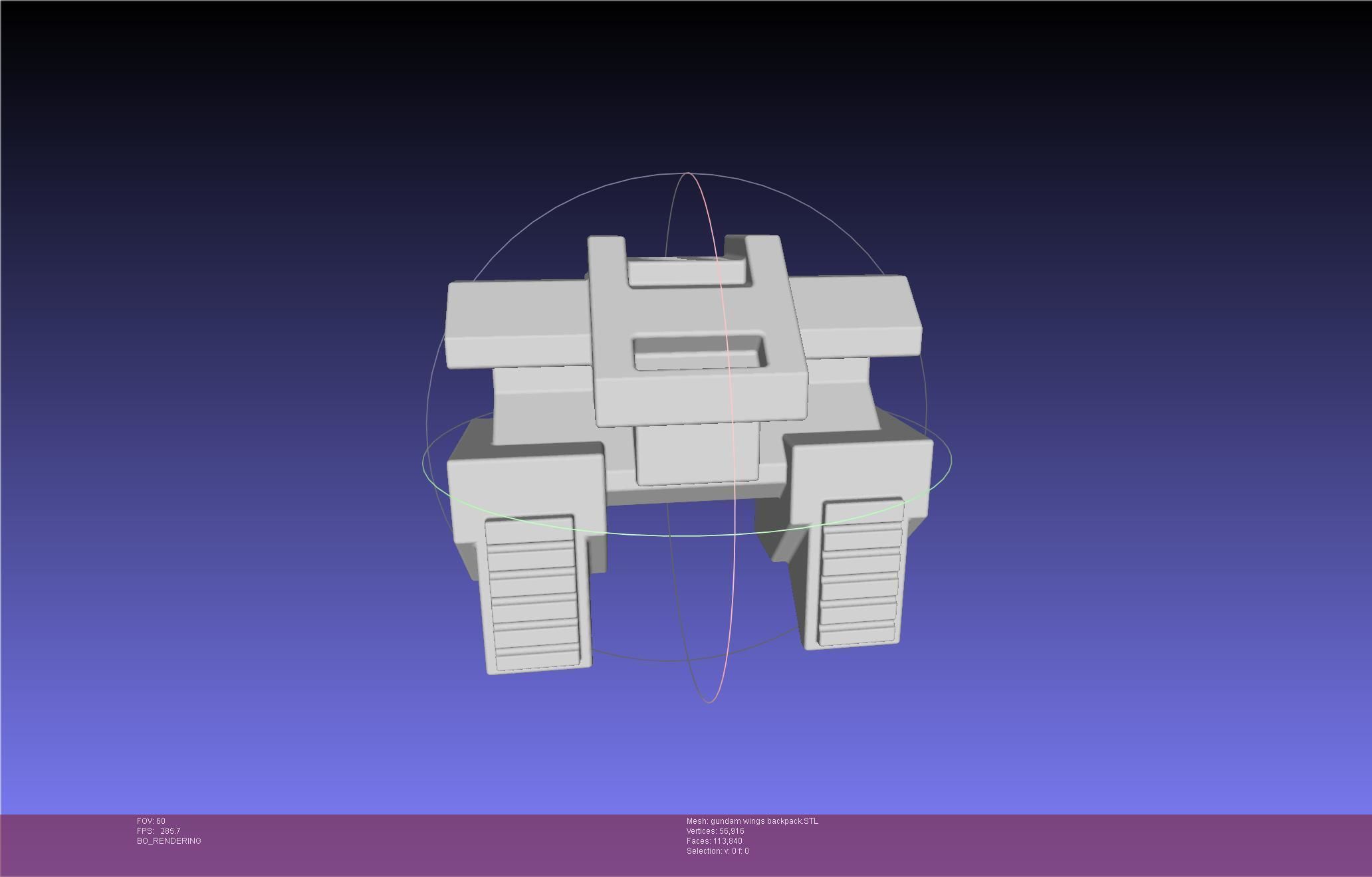 Wing Gundam Backpack Assembly 3D print model_52