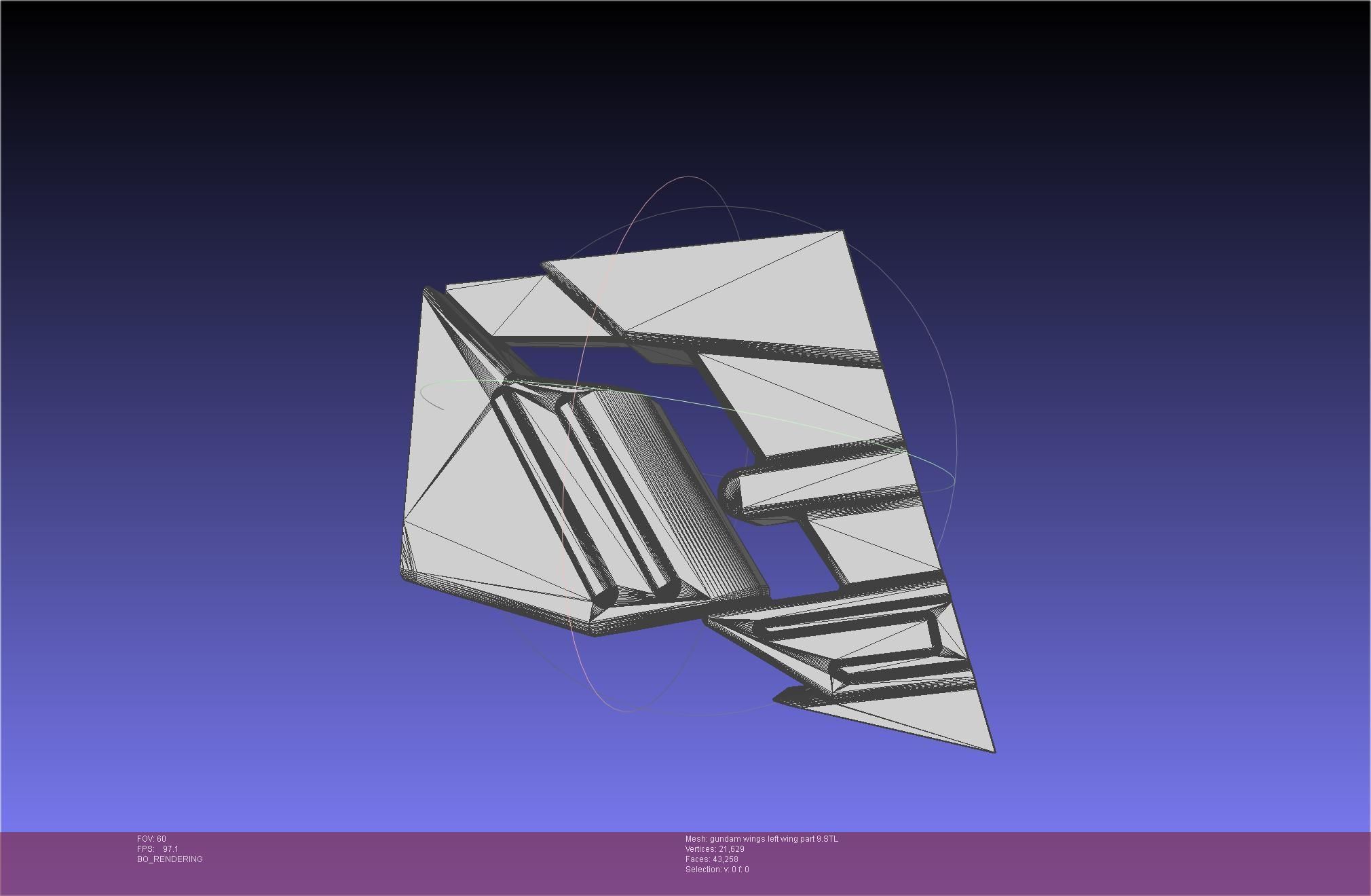 Wing Gundam Backpack Assembly 3D print model_128