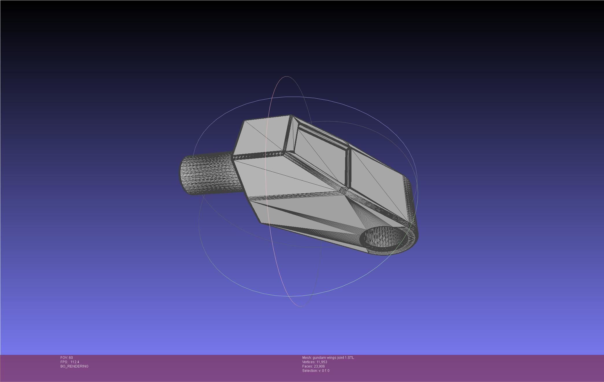 Wing Gundam Backpack Assembly 3D print model_65
