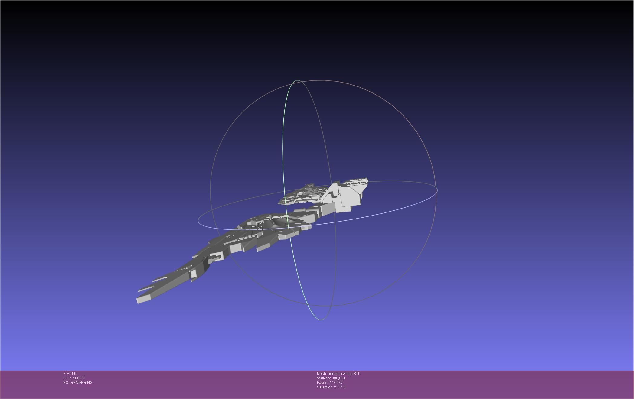 Wing Gundam Backpack Assembly 3D print model_3