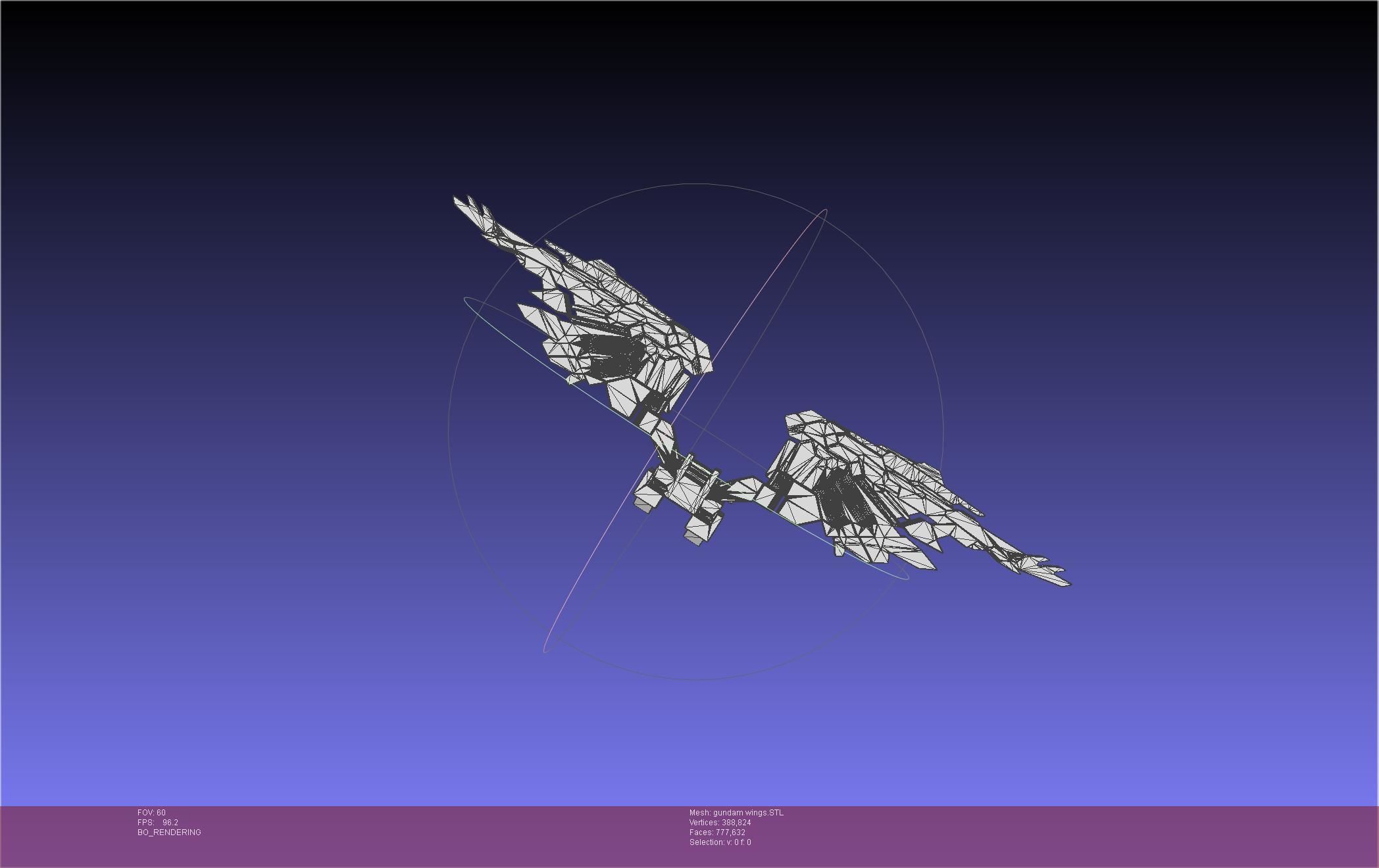 Wing Gundam Backpack Assembly 3D print model_23