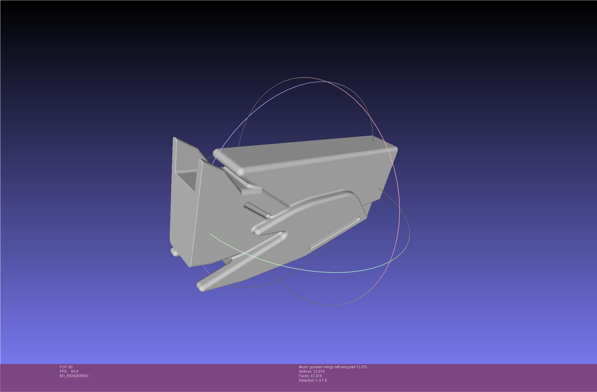 Wing Gundam Backpack Assembly 3D print model_134