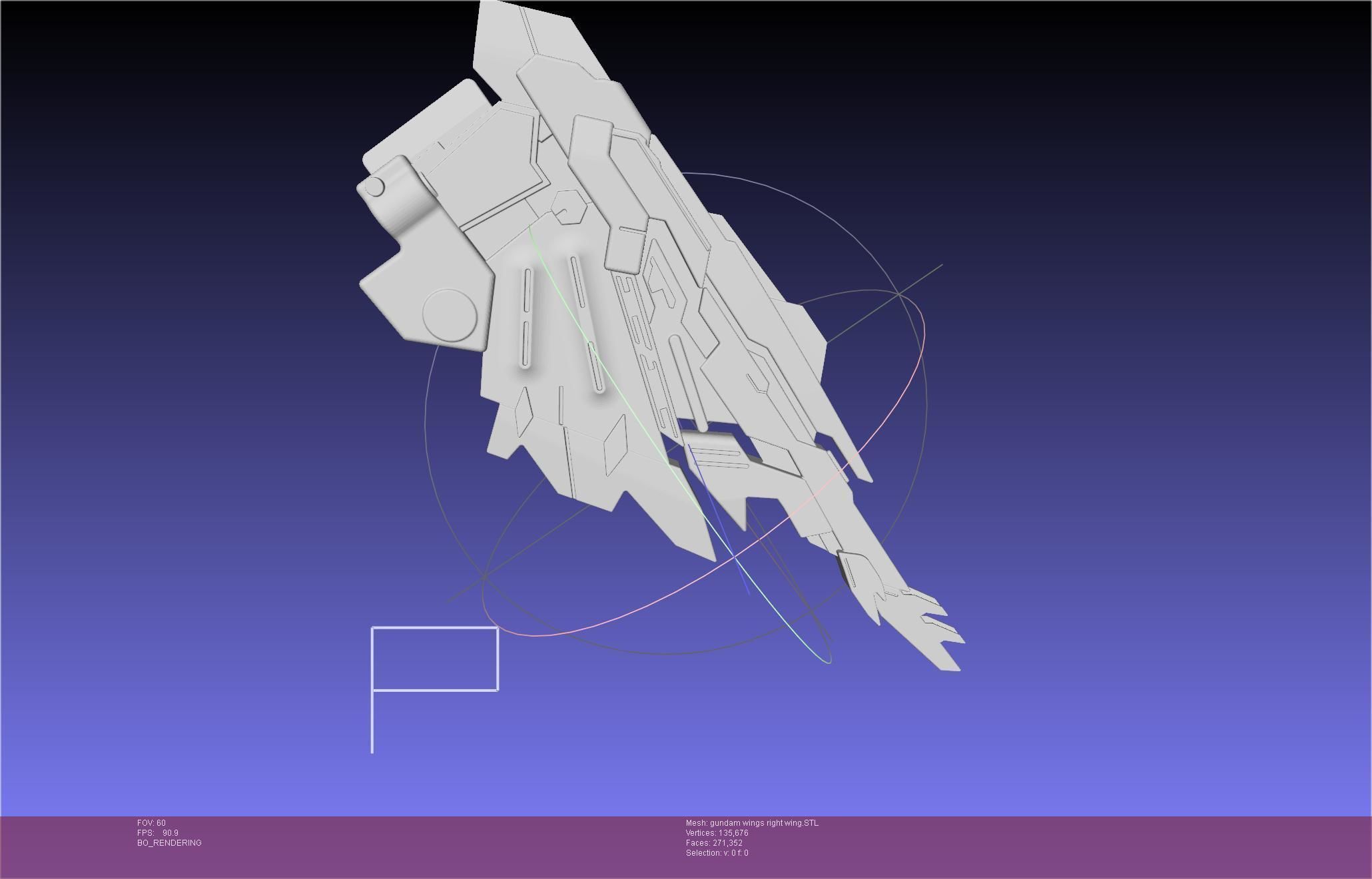 Wing Gundam Backpack Assembly 3D print model_42