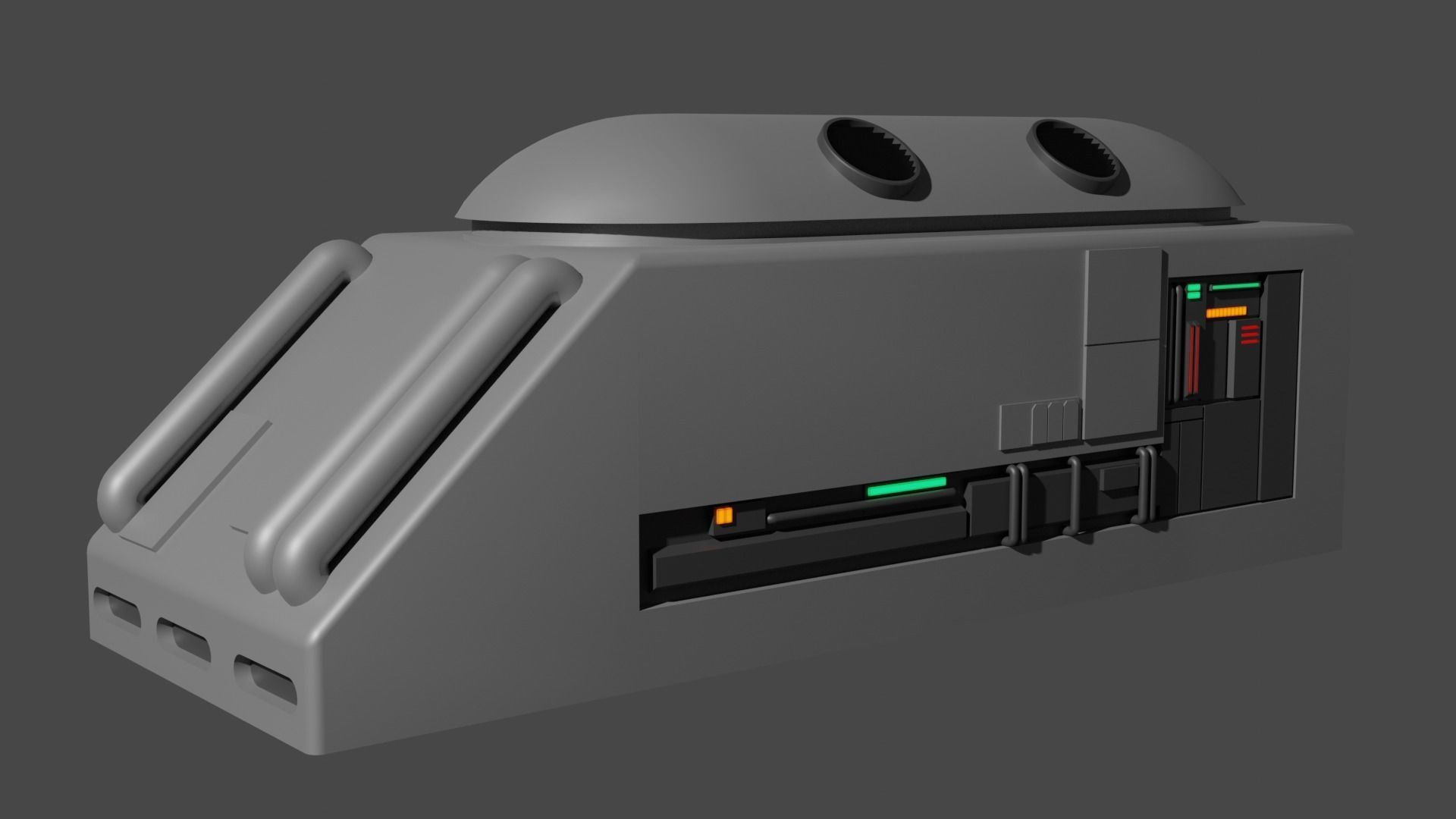 Coruscant Greeble Pack 3D model_6