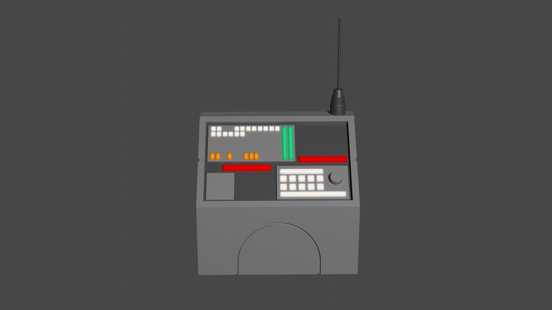 Coruscant Greeble Pack 3D model_18