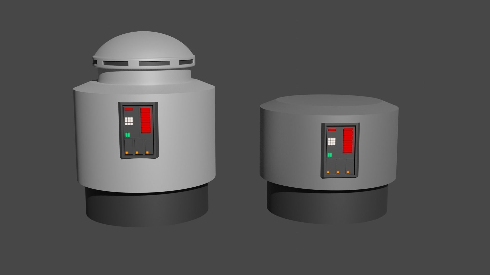 Coruscant Greeble Pack 3D model_12