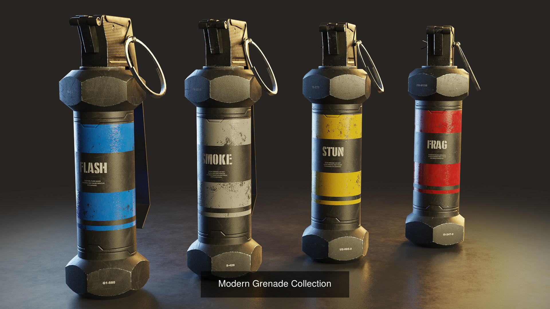 Grenade Collection grenades and other weapons _1