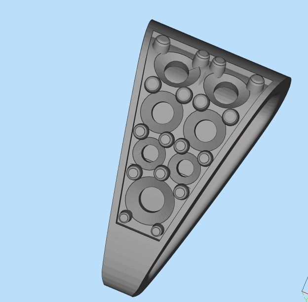 cross with diamonds 3D print model_51