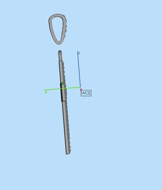 cross with diamonds 3D print model_44