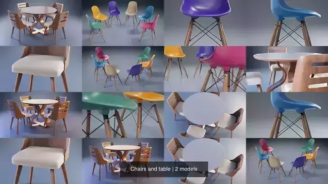 Chairs and table