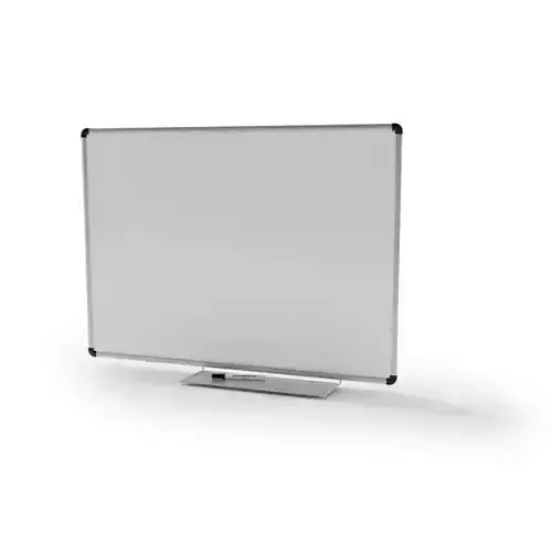 White Modern  Board 3D model