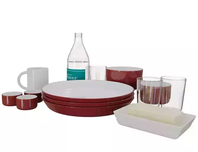 Kitchenware Kit 02 3D model