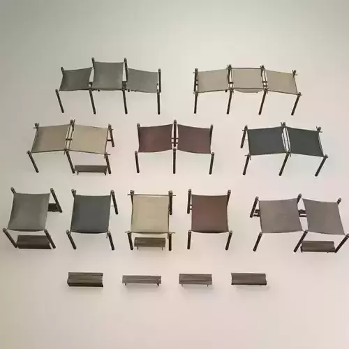 Medieval street markets modular collection