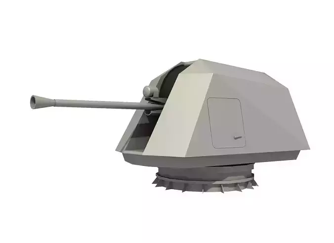 3D 57 mm BOFORS GUN 3D model