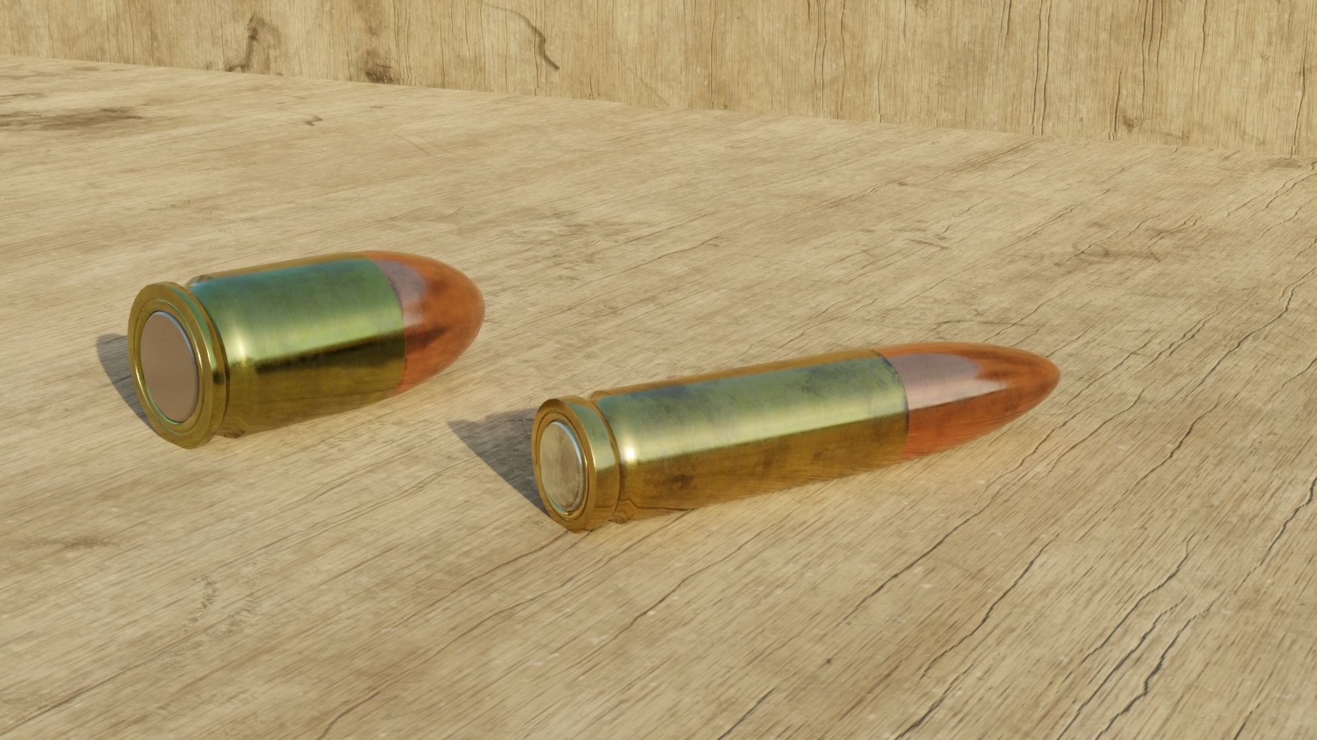 Bullet 3D models Low-poly 3D model_9