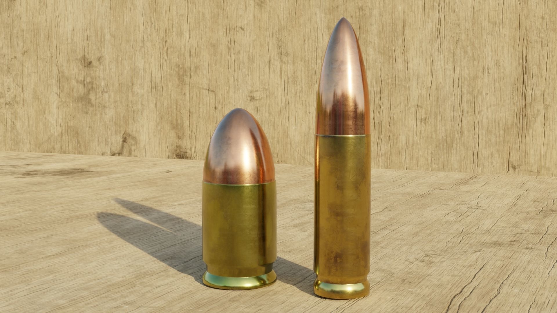 Bullet 3D models Low-poly 3D model_10