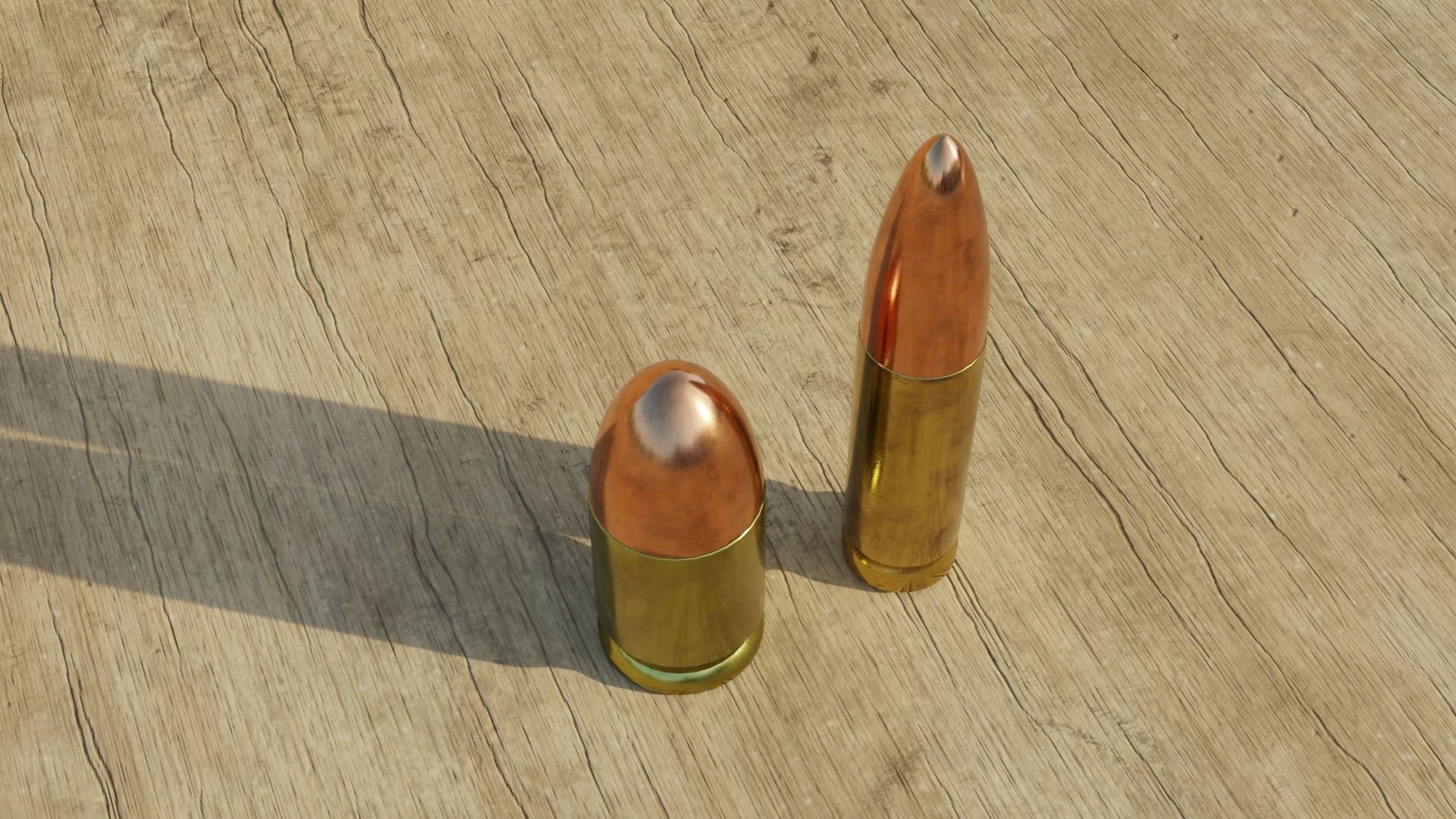 Bullet 3D models Low-poly 3D model_6