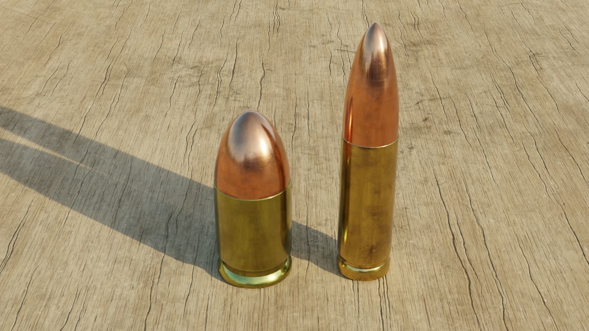 Bullet 3D models Low-poly 3D model_17
