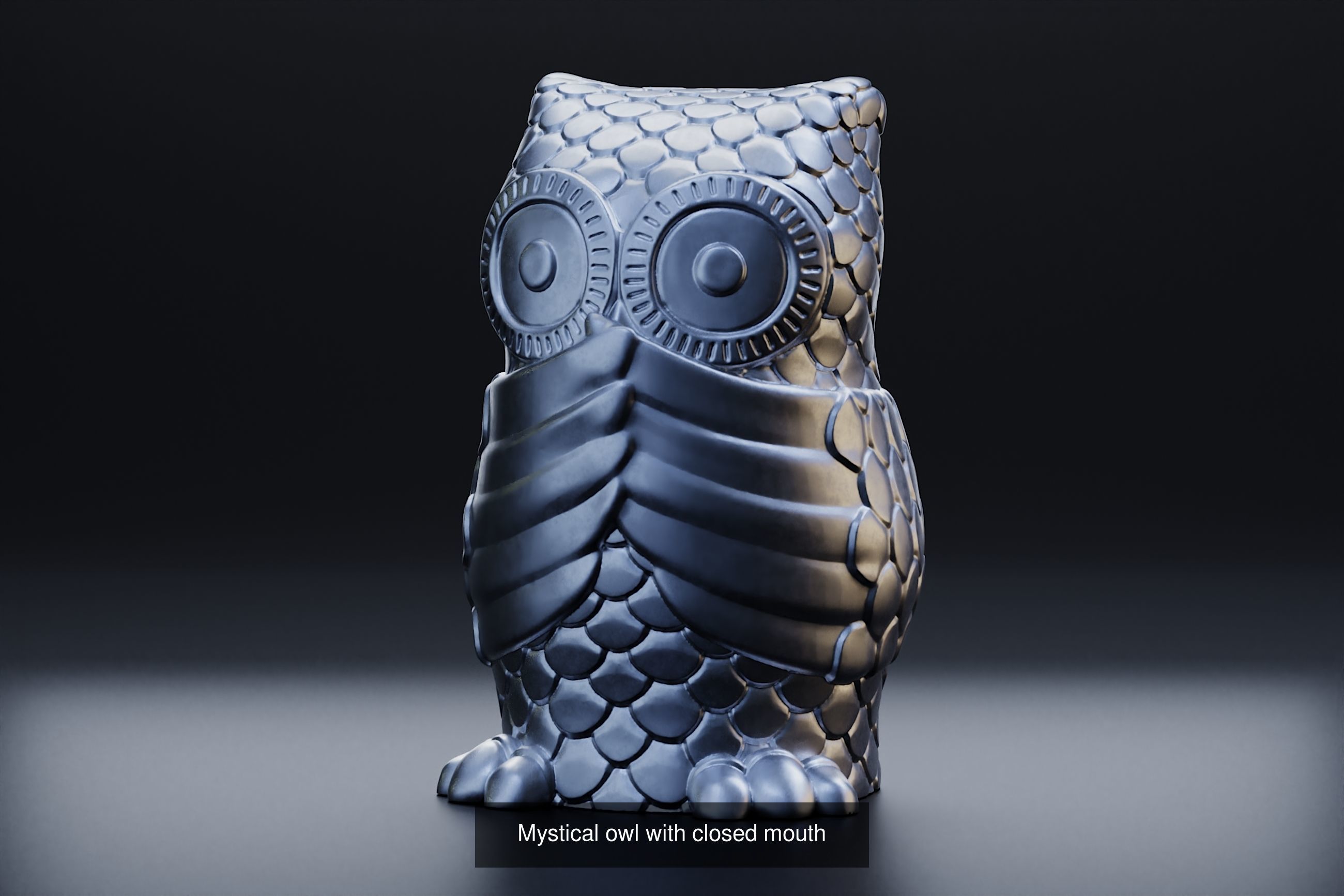 Collection of figurines of owls _1