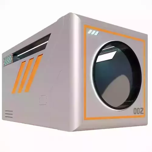Sci-fi Capsule house 002 3D model