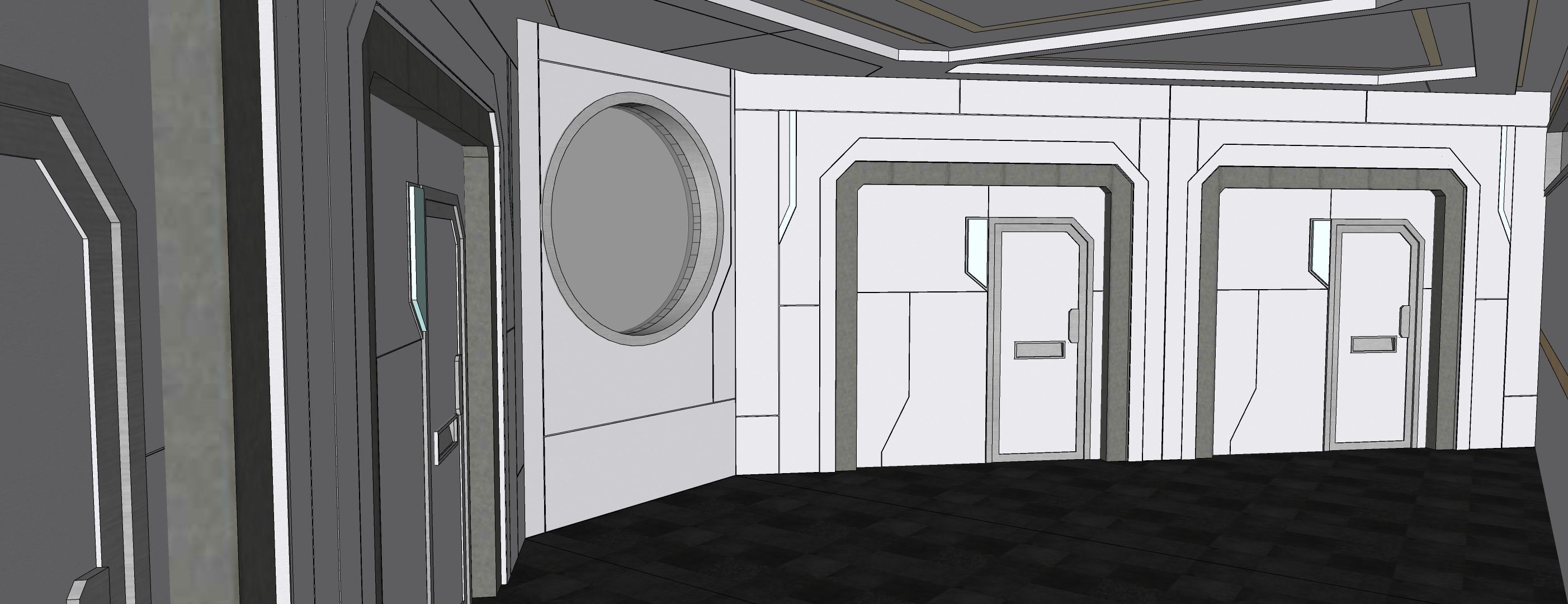 Sci-fi Apartment 002 10 3D model_12