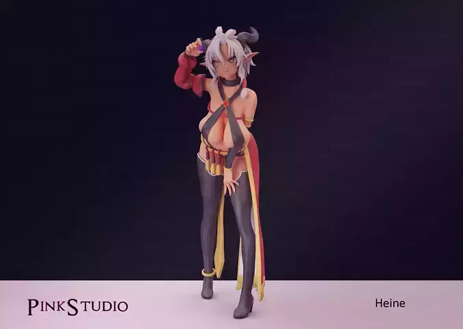 Sentouin hakenshimasu - Heine 3D print model