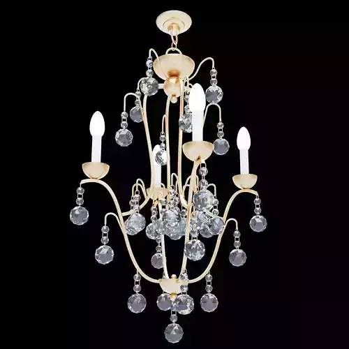 Currey and Co Allusion Chandelier
