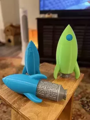 Rocket Puzzle Box 3D print model