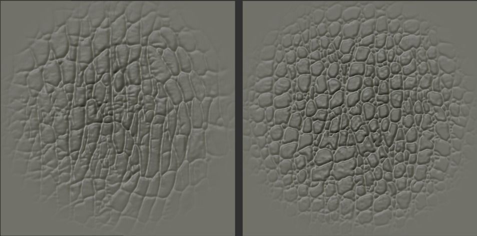 17 Reptile Skin Scale Alphas    Dragon Lizard Crocodile Snake 3D model_7