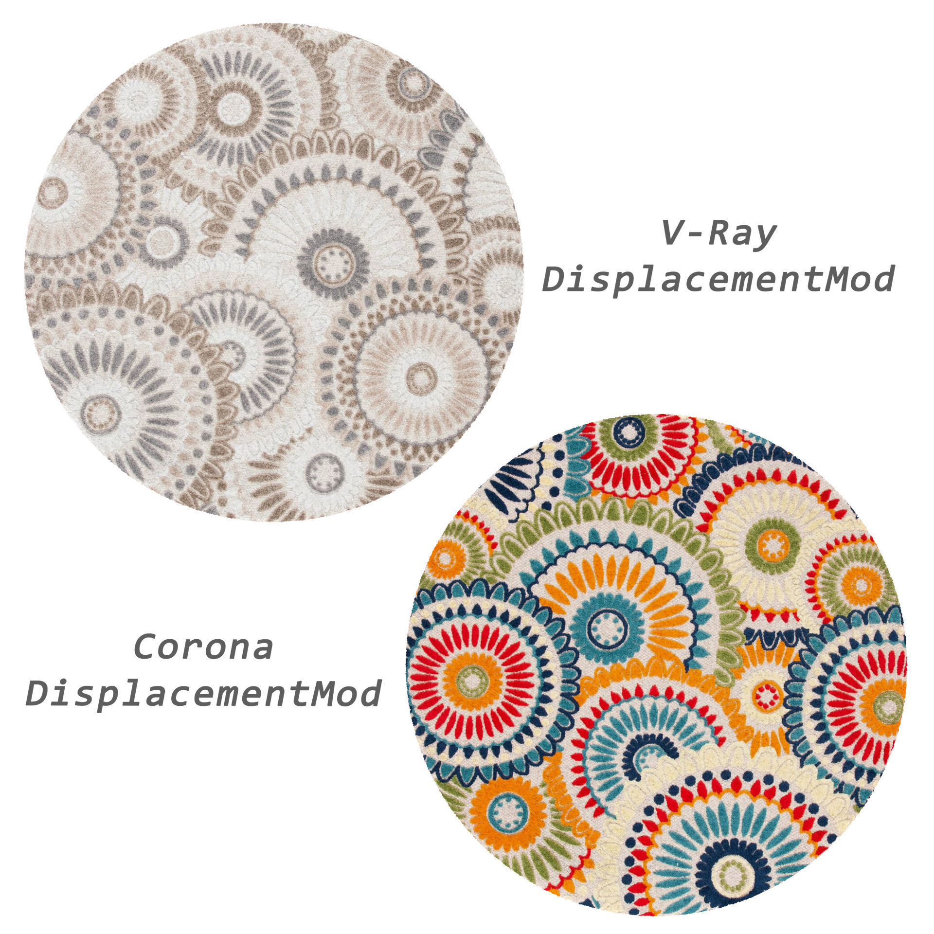 Rugs No 441 Low-poly 3D model_2