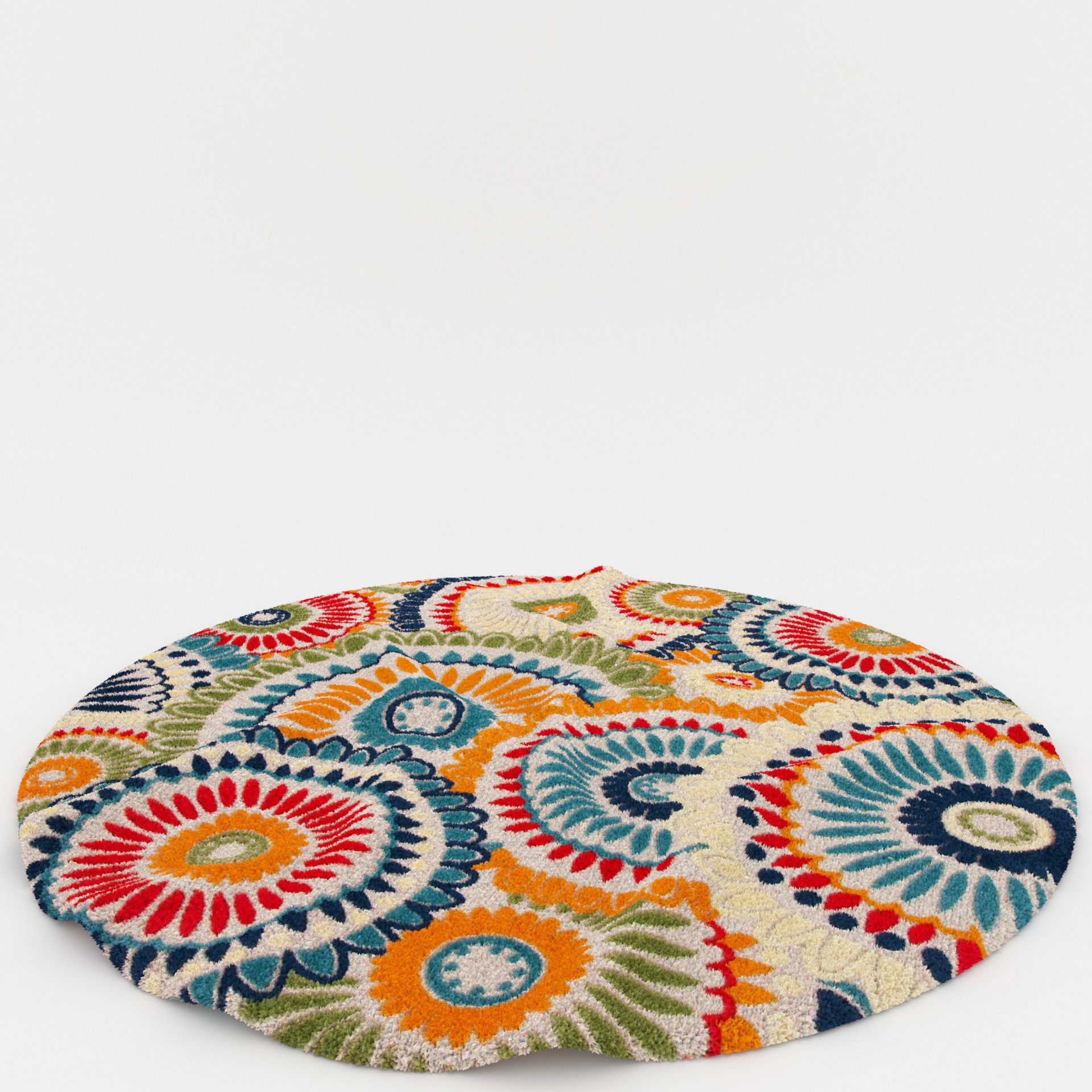 Rugs No 441 Low-poly 3D model_6