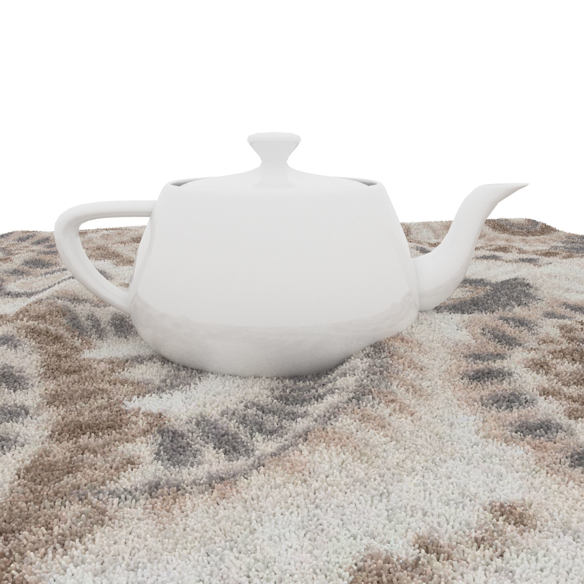 Rugs No 441 Low-poly 3D model_8