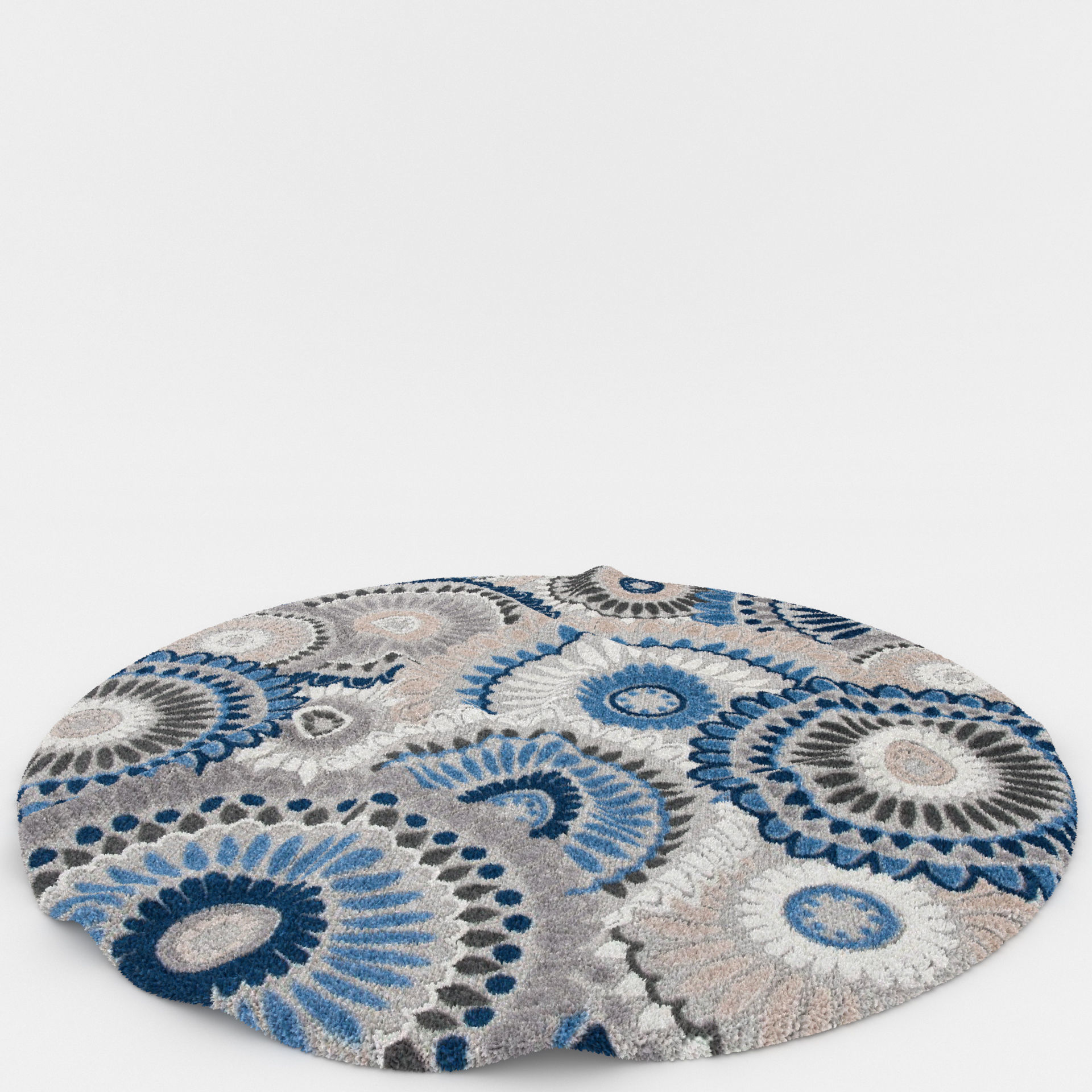 Rugs No 441 Low-poly 3D model_7