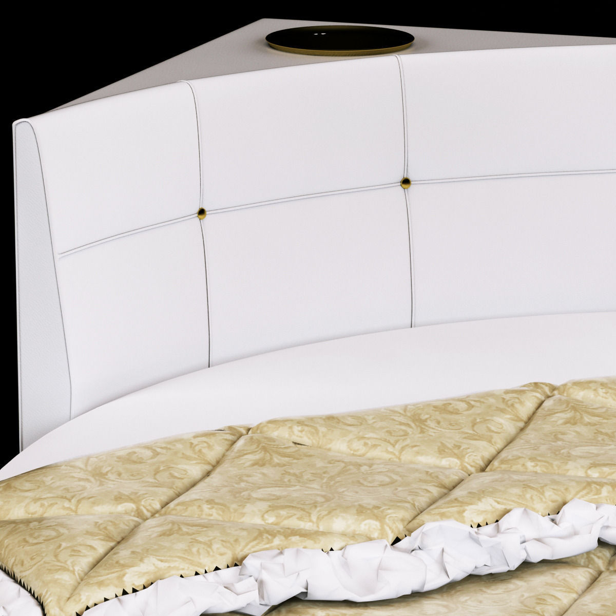 Reflex Cristal bed 3D model_2