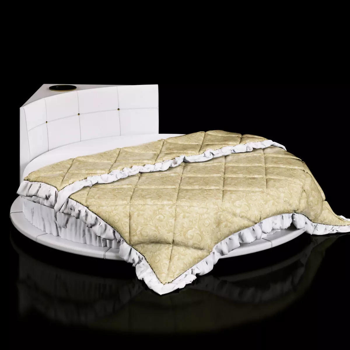 Reflex Cristal bed 3D model_0