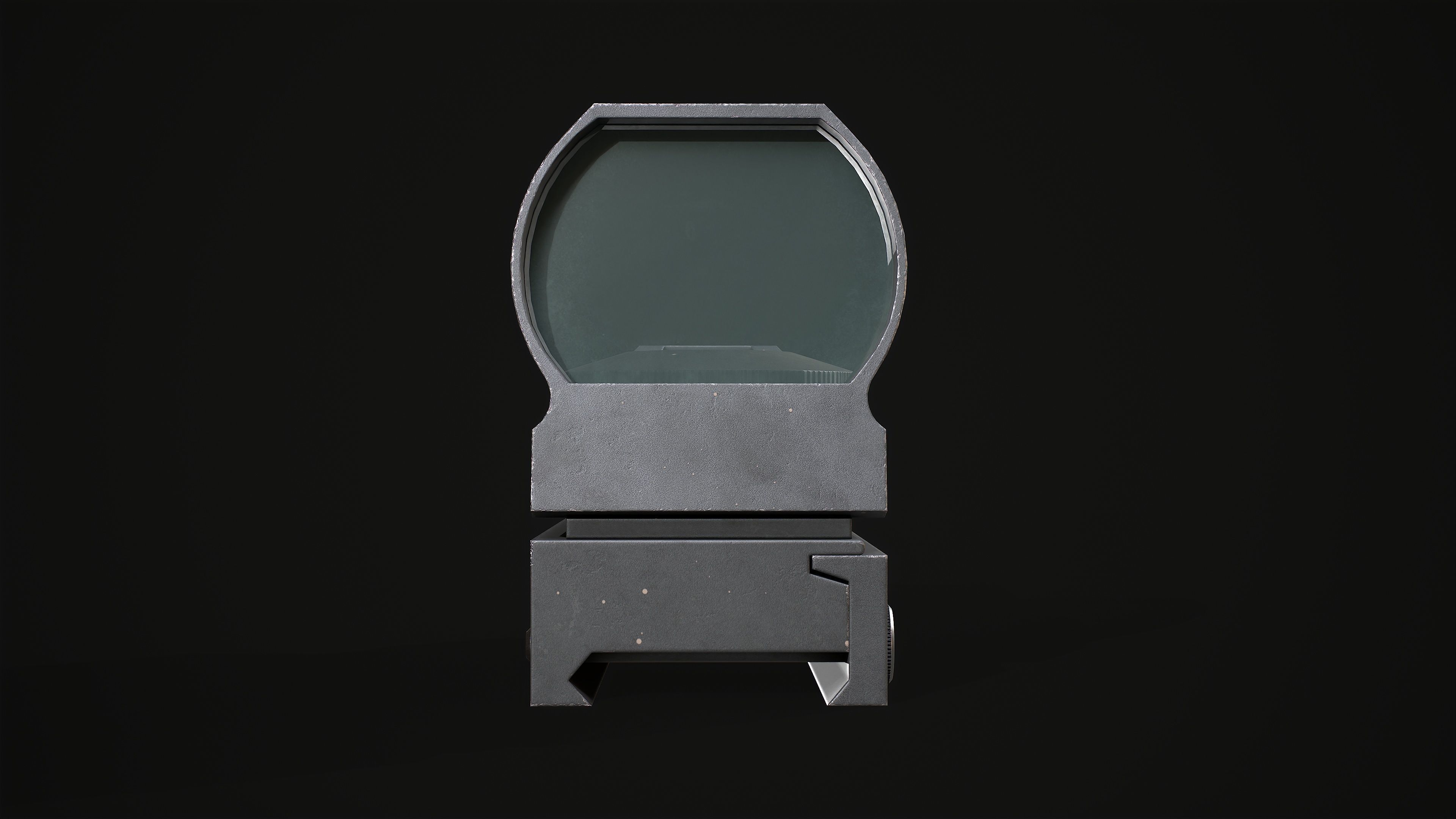 CVLIFE Reflex Red Dot Sight Low-poly 3D model_9