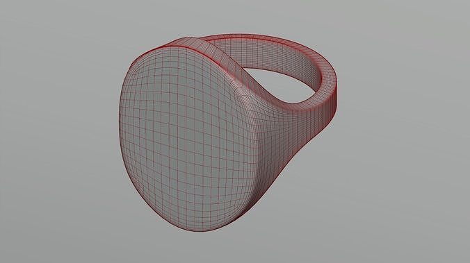 Ring blank 3D model