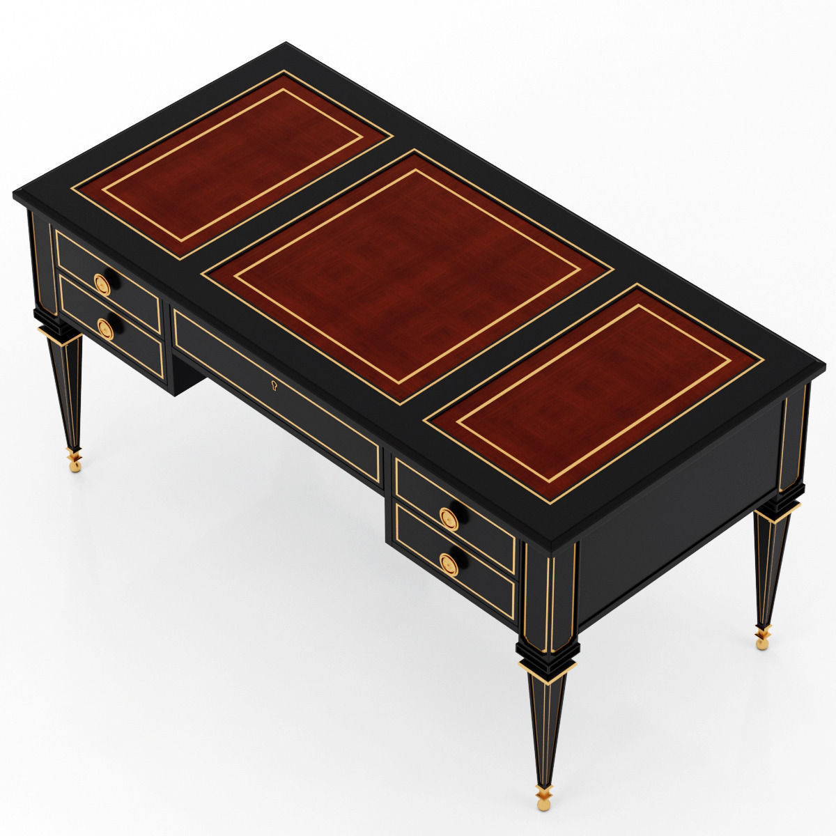 lillian august Lawrence Desk 3D model_3