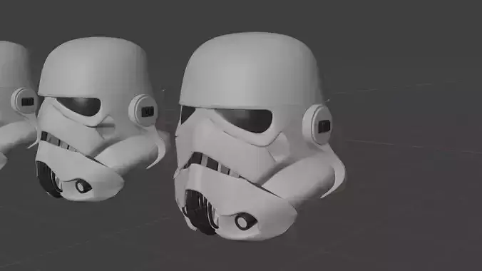 Strom trooper helmet 3D model for free